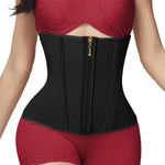 SHAPSHE Waist Trainer for Women, Tummy Control Waist Cincher, Hourglass Sport Workout Faja Body Shaper Black