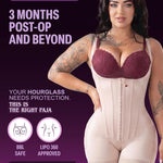Snatched Body Open Bust Faja Body Shaper | Faja Corset Shapewear | Short Bodysuit Colombianas Moldeadoras
