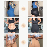 SHAPELLX Shapewear Tummy Control Fajas Colombianas Moldeadoras Butt Lifting Shapewear Shorts For Women (Beige,XX-large)