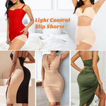 Womens Seamless Shaping Boyshorts Panties Tummy Control Underwear Slimming Shapewear Slip Shorts(#A2 Beige(basic),Medium)