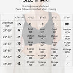 Gailife V Neck Jelly Front Closure Bras for Women Wireless Mastectomy Bralettes Full Coverage Comfortable Seamless Support Bra, Black, L