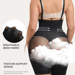 Lover-Beauty Women's Tummy Control Shapewear Bodysuit Seamless Butt Lifting Shorts Strapless Faja Body Shaper, Black, XL/XXL