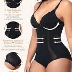 JOYSHAPER Shapewear Bodysuits for Women Tummy Control Body Suits Deep V Veck Corset Tops Body Shaper