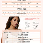 Gailife Womens Seamless Wireless Supportive Lift Bra Push Up Comfort Soft No Underwire Full Coverage T-Shirt Bralette, Milk Coffee, M