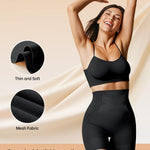 OEAK Shapewear Tummy Control for Women Thigh Slimmer High Waisted Body Shaper Shorts Butt Lifting Shapewear for Under Dresses Black,XL