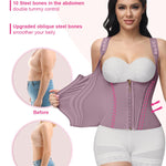 SHAPSHE Waist Trainer for Women, Tummy Control Sports Girdle, Workout Body Shaper with Adjustable Shoulder Strap