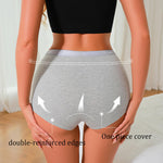FINETOO Womens Cotton Boy Shorts Underwear Full Coverage Soft Boxer Briefs High Waisted Panties for Lady Girls 6 Pack(M)