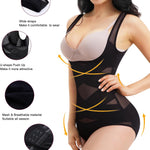 REYEOGO Shapewear Bodysuit for Women Tummy Control Butt Lifter Panty Hi-Waist Trainer Stomach Body Shaper Slimming Girdles