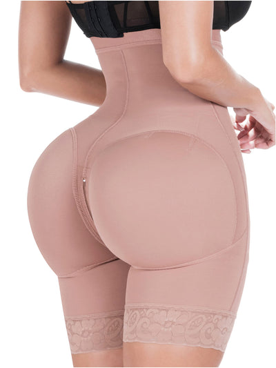 Sonryse 073ZF Butt Lifting Shapewear Shorts for Women Tummy Control Fajas Colombianas Reductoras y Moldeadoras