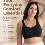 SHAPERMINT Wireless Bras for Women No Underwire – Small to Plus Size Bralettes with Support and Natural Lift