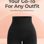 SHAPERMINT Tummy Control Shapewear - Body Shaper Tummy Control Boyshort, Body Shaper for Women, Plus Size Shapewear Black