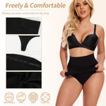 JOYSHAPER Shapewear Dress Slip for Women Half Slips Tummy Control Skirt Under Dress Body Shaper Dress Black S