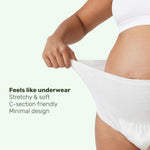 Parasol Recovery Care Postpartum and Period Underwear, Size M/L, 32 Ct, Fast-Dry Core, Friendly High-Waist, Leak-Proof, Disposable, BPA and Fragrance-Free, Up to 8 Pads of Absorbency