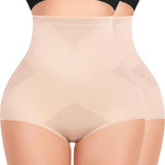 Werena Tummy Control Shapewear for Women Shaping Panties Underwear High Waisted Cincher Body Shaper Slimming Panty Girdle