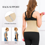 Nebility 2 Pack Waist Trainer for Women Faja Body Shaper Shapewear Tummy Control Girdles Body Shaper