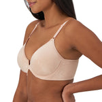 Bali Women's Comfort Revolution Front-Close Shaping Underwire Bra DF3P66, Sandshell, 38C