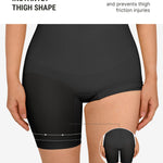 FeelinGirl Plus Size Faja Seamless Body Shaper with Tummy Control and Back Support Shapewear Body suit Black XL/XXL