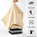 OLIKEME Women's High Waisted Underwear Tummy Control Underwear Postpartum Essentials Breathable Womens Panties Soft Cotton Panties Full Coverage Briefs, 5-pack Size L