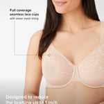 Wacoal Women's Seamless Visual Effects Minimizer, Roebuck, 38DDD
