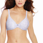 Bali Women's Passion For Comfort Underwire Bra, Lilac Rose Link Print, 34C