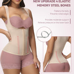 SHAPSHE Waist Trainer for Women Tummy Control Workout Waist Cincher Corset Shapewear Body Shaper Adjustable Shoulder Strap