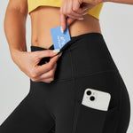 Heathyoga Women's Capri Leggings High Waisted Yoga Pants with Pockets Tummy Control