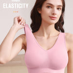BESTENA 6 Pack Sports Bras for Women, Seamless Comfortable Workout Sleep Bra with Removable Pads