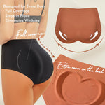 ROSYCORAL High Waisted Seamless Underwear for Women Full Coverage Hiphugger High Rise Silky No Show Briefs Panties 6 Pack (XL)