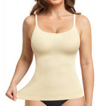 LODAY Compression Tank Top Shapewear Tummy Control Body Shaper Scoop Neck Camisole Cami Tops