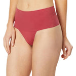SPANX SPANXsupersmooth Undie-tectable Thong - Comfortable Core Control - Invisible Shapewear - Women No Show Thong Underwear - Wild Rose - Medium