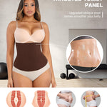 Lover-Beauty Waist Trainer for Women Corset Shapewear Tummy Control Waist Cincher Postpartum Girdle Body Shaper, Brown, M