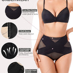 Wodelanle Tummy Control Shapewear Panties for Women Body Shaping Briefs Compression Underwear Seamless Shapewear Panty Girdle