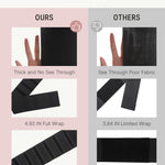 FeelinGirl Waist Trainer for Women Bandage Wrap Trimmer Belt Long Torso Tummy Wraps Belly Body Shaper Waist Trimmer Belt