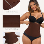 Lover-Beauty Waist Trainer for Women Corset Shapewear Tummy Control Waist Cincher Postpartum Girdle Body Shaper, Brown, M