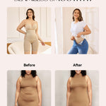 CYDREAM Shapewear for Women - High-Waisted Tummy Control Shorts Butt Lifting Panties Thigh Slimmer Faja Body Shaper Underwear (Beige, X-Large)