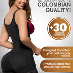 Sonryse Stage 2 faja Tummy Tuck Compression Garment | Faja Body Shaper Shapewear for Women | Fajas Colombianas Moldeadoras Black S