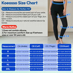2 Pairs 15-20mmHg Compression Leggings for Women & Men, Medical Graduated Compression Tights Women, Footless Compression Stockings Support Compression Pantyhose for Varicose Veins, Edema, Dvt(Black+Beige, Large)