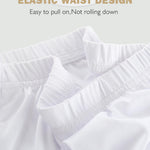 MANCYFIT Half Slips for Women Under Dress Underskirt Dress Midi Skirt Slip White S