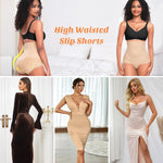 Werena Tummy Control Shapewear Panties for Women High Waisted Shaping Underwear Lace Body Shaper Girdle(01# A Beige(lace),Large)