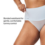 SPANX SPANXsmooth Undie-tectable Brief - Comfortable Core Control - Invisible Shapewear Underwear - No Visible Panty Lines - Oxford - Medium