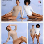 Popilush Womens Long Sleeve Tank Tops Bodysuit for Women Tummy Control Turtle Neck Body Shaper Thong Body Suits