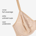 Wacoal Women's Seamless Visual Effects Minimizer, Roebuck, 38DDD