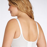 Bali womens Flower Underwire Bra #0208, White, 38C