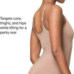 SPANX ASSETS Cami Mid-Thigh Bodysuit - Seamless Lightweight Sculpting - Women's Body Shaper for Tummy Control