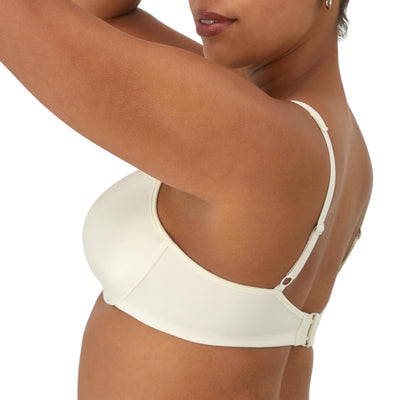 Lilyette by Bali Women's Plunge Into Comfort Keyhole Minimizer Bra, Pearl, 38DDD