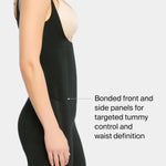 SPANX SPANXsculpt OnCore Open-Bust Mid-Thigh Bodysuit - Powerful Compression Body Shaper - Comfy Shapewear