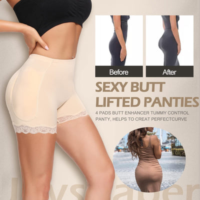 JOYSHAPER Women Butt Lifter Shapewear Panties Body Shaper Hip Padded Enhancer Booty Lifter Tummy Control Panty