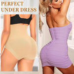 Werena Tummy Control Shapewear Panties For Women Seamless High Waist Shaping Body Shaper Girdle Underwear
