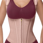 SHAPSHE Waist Trainer for Women, Tummy Control Sports Girdle, Workout Body Shaper with Adjustable Shoulder Strap
