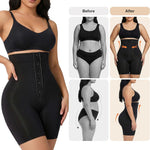 SHAPERX High-Waisted Tummy Control Shapewear for Women Seamless Zip-Up Easy-On Body Shaper Shorts Slimming Fit Underwear